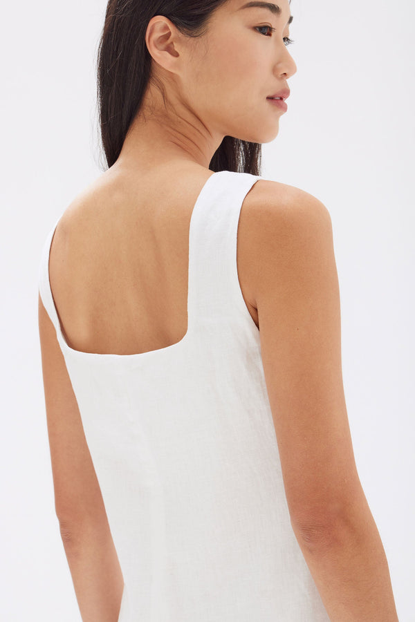 Re-Worn Georgina Linen Maxi Dress