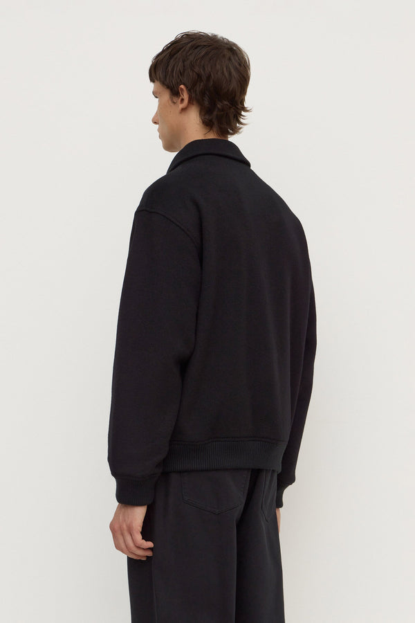 Re-Worn Mens Harrington Wool Bomber Jacket