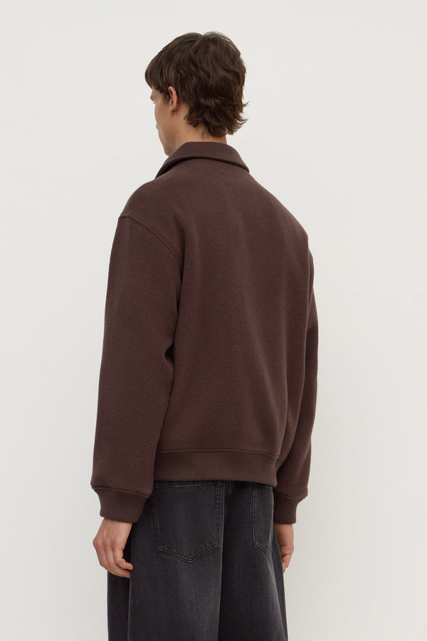 Re-Worn Harrington Wool Bomber Jacket