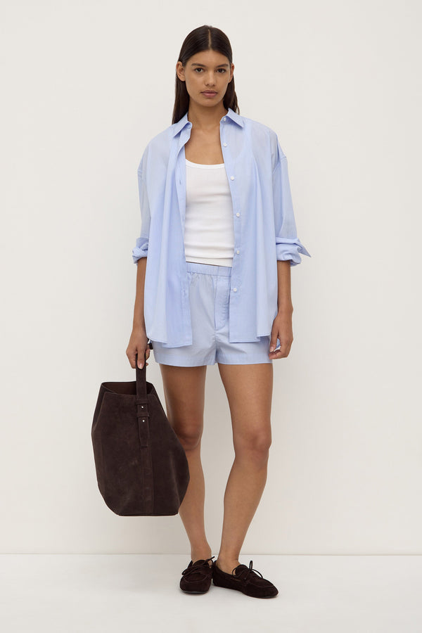 Re-Worn Havana Stripe Poplin Shirt