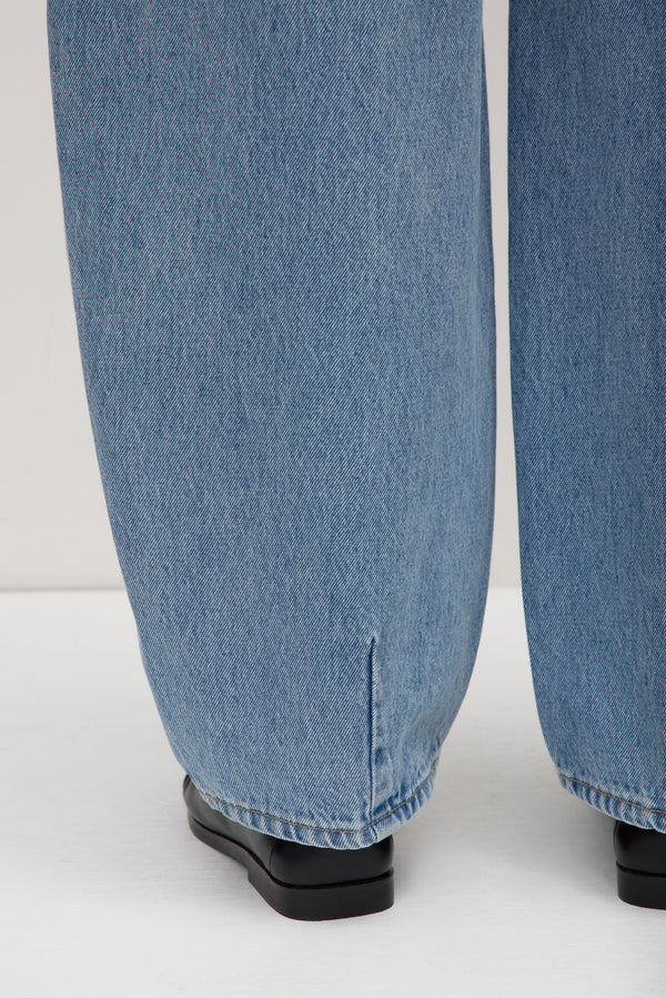 High Rise Barrel Jean