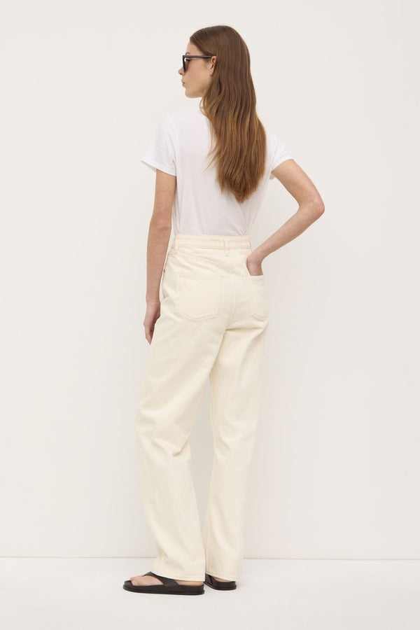 Re-Worn High Waist Straight Jean