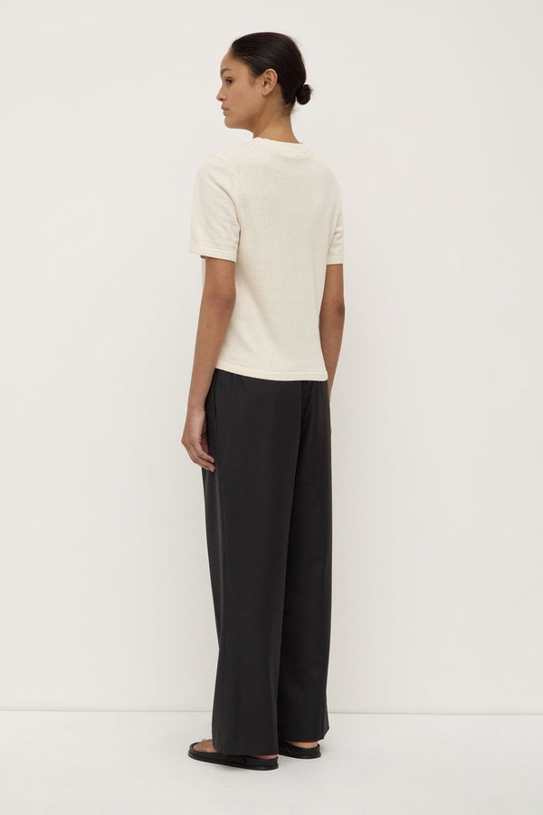 June Silk Knit Tee