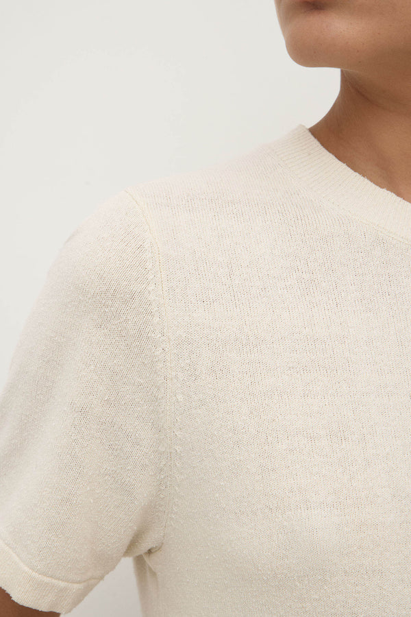 June Silk Knit Tee