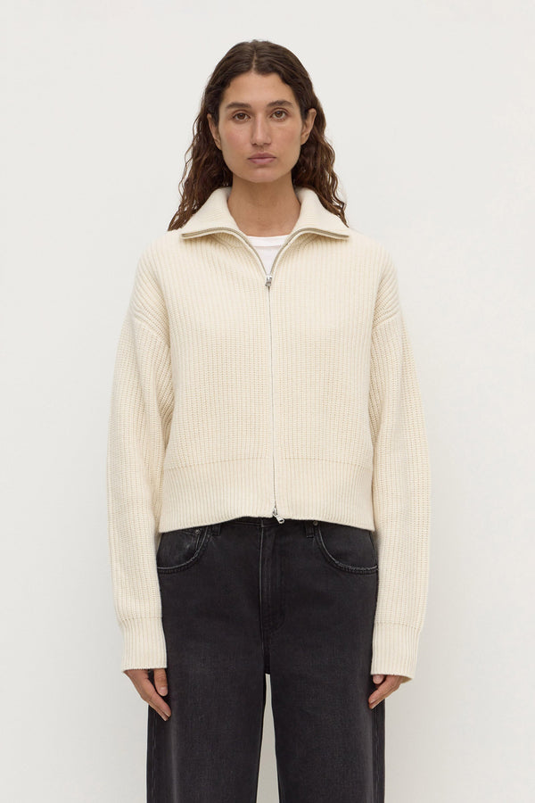 Re-Worn Kaia Wool Zip Sweater