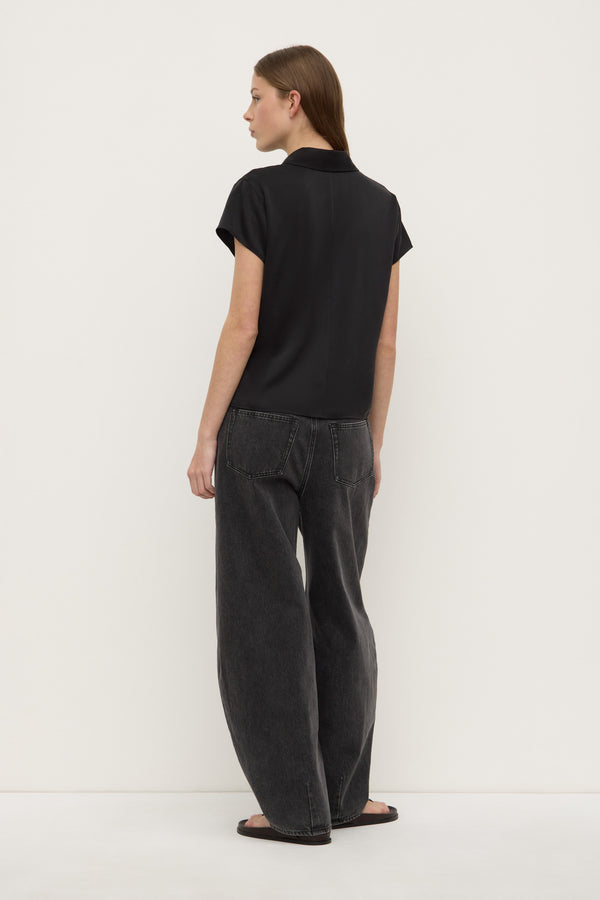 Karri Silk Short Sleeve Shirt