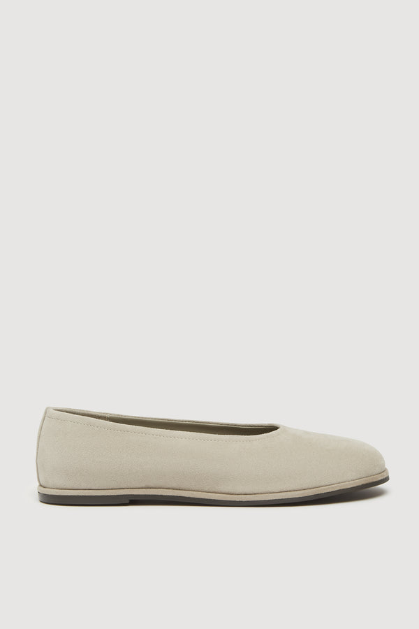 Kate Suede Flat Sand-1jpg