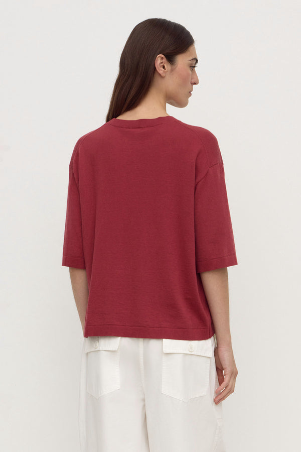 Kensy Cotton Cashmere Tee