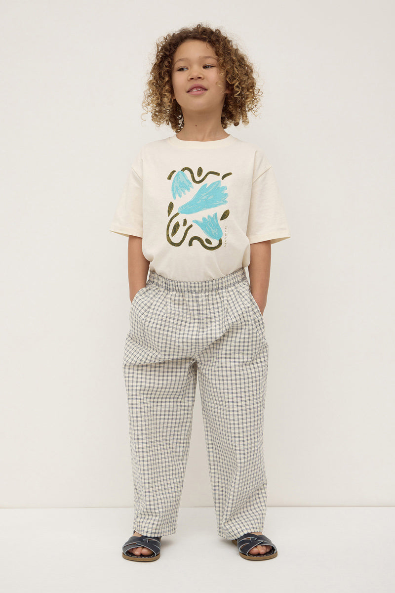 baby bowie pant oatmeal flannel