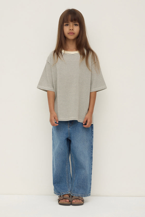 Kids_Malone_Stripe_Short_Sleeve_Tee_Black_Cream_0363