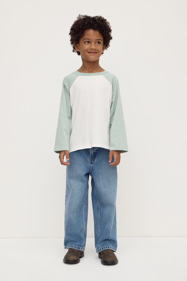 Kids_Oversized_Raglan_Long_Sleeve_Tee_Mint_Antique_White_0359