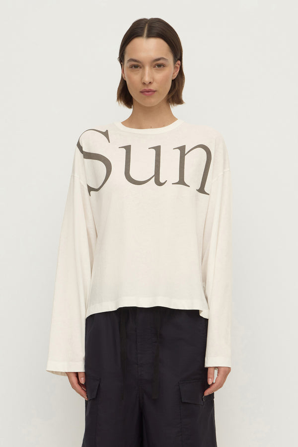 Kira Cotton Hemp Sun Long Sleeve Tee