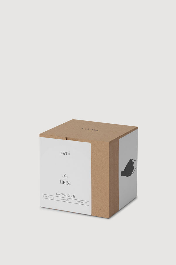 LATA Soy Wax Candle Heiss-1