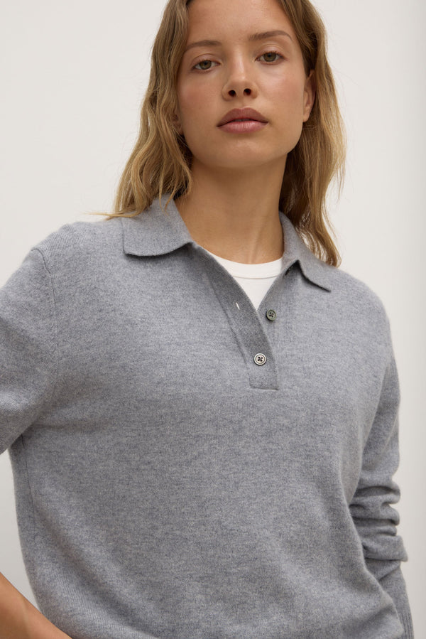 Re-Worn Lara Cashmere Knit Polo