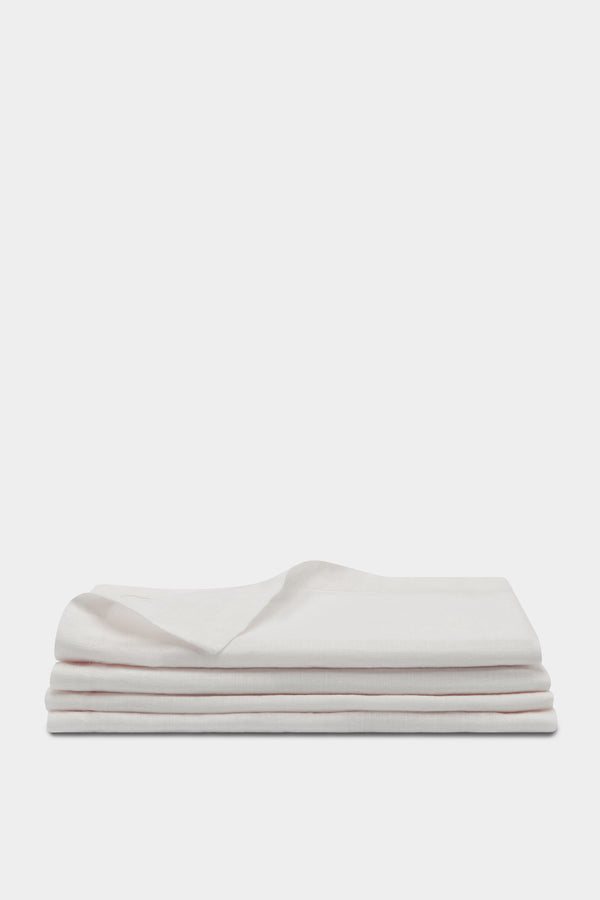 Linen Napkin Set White