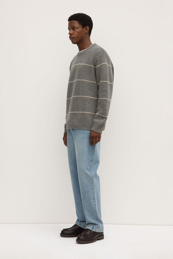 Luca Merino Stripe Knit