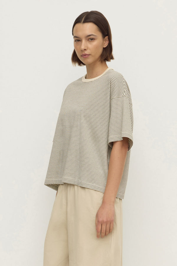 Malone_Stripe_Short_Sleeve_Tee_Cream_Black_1098