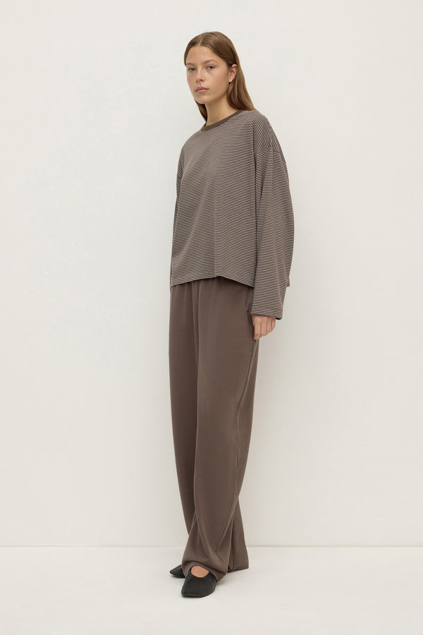 Malone Stripe Wide Sleeve Tee