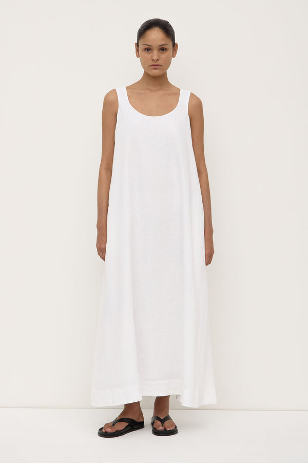 Re-Worn Maree Linen Maxi Dress