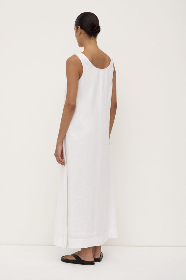 Re-Worn Maree Linen Maxi Dress