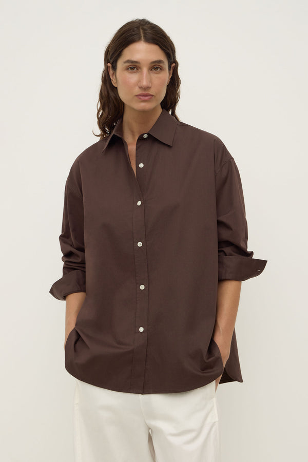 Re-Worn Marigold Poplin Shirt