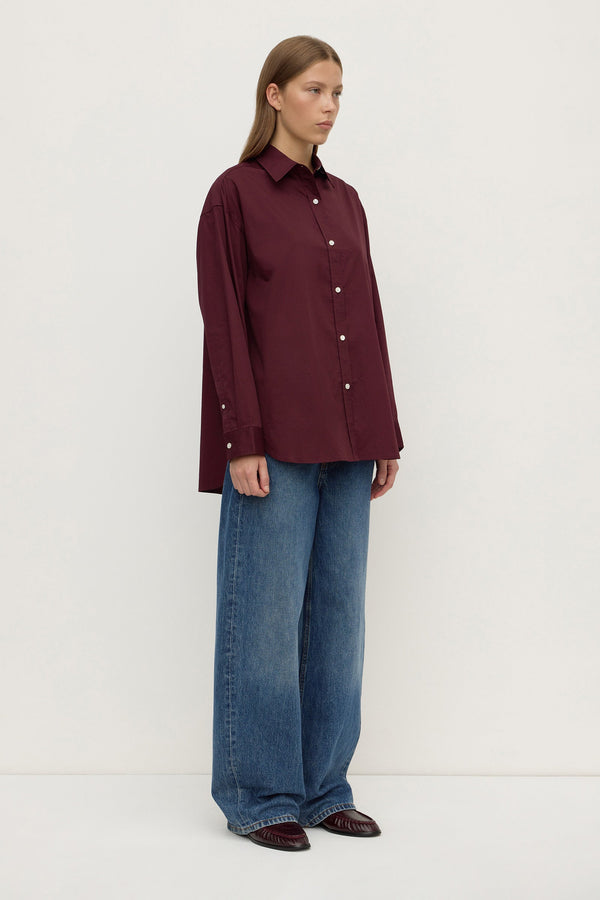Re-Worn Marigold Poplin Shirt