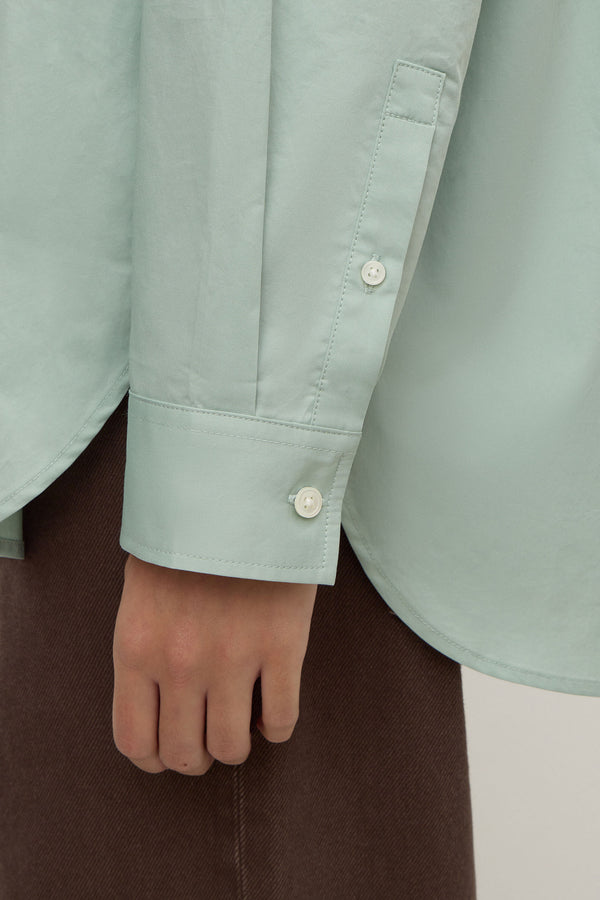 Marigold_Poplin_Long_Sleeve_Shirt_Mint_1451