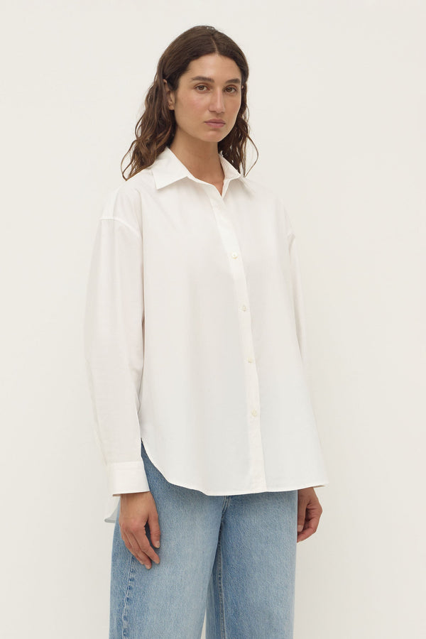 Re-Worn Marigold Poplin Shirt