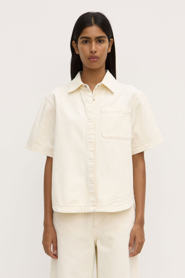 Re-Worn Marlow Boxy Denim Shirt