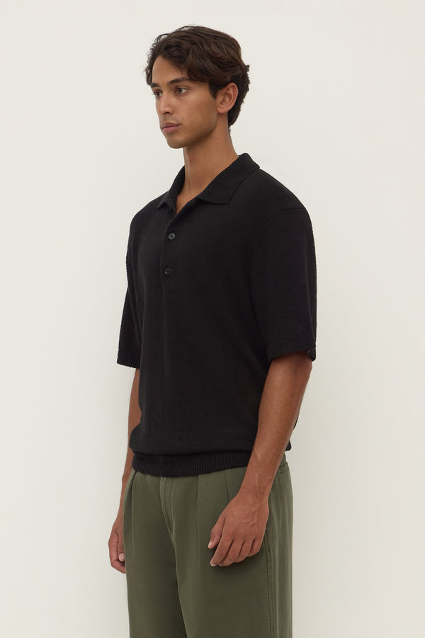 Martin_Knit_Polo_Black_0852