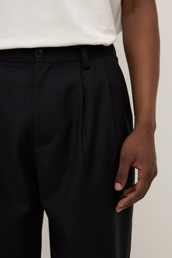 Mason Wool Pant Black-6