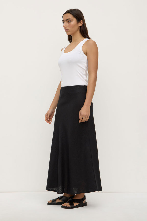 Melody_Linen_Bias_Skirt_Black_1674jpeg