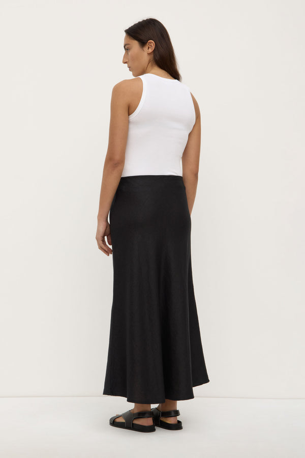 Melody_Linen_Bias_Skirt_Black_1681jpeg