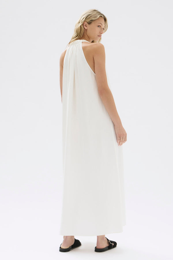 Re-Worn Morgan Halter Midi Dress