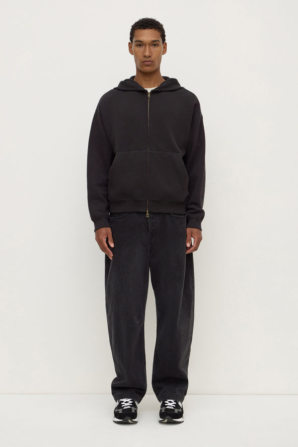 Newport_Fleece_Zip_Through_Washed_Black_0903