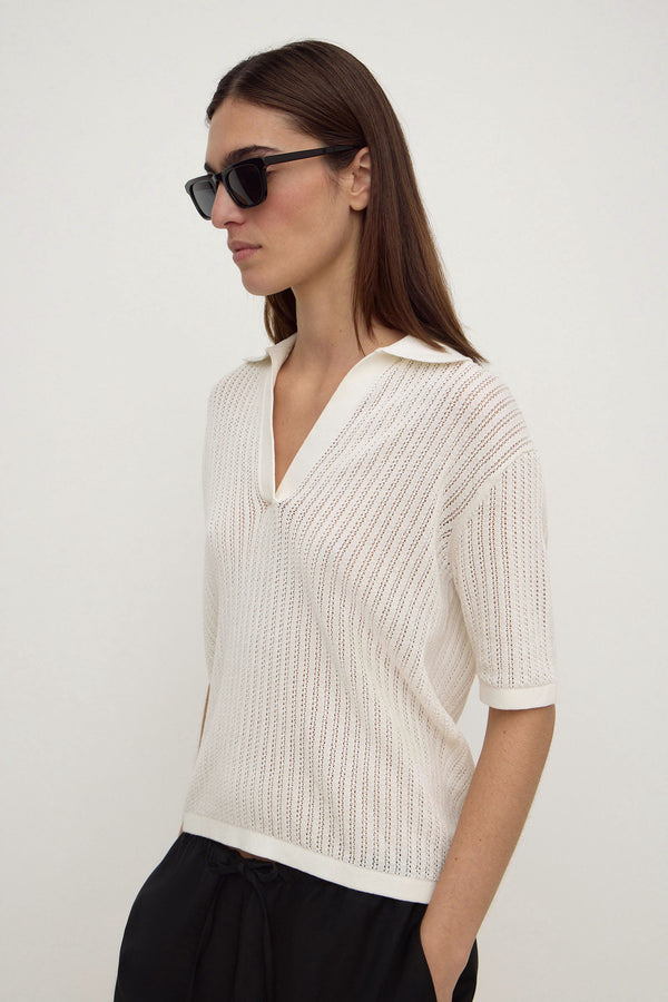 Nina_Cotton_Knit_Polo_Antique_White_1733