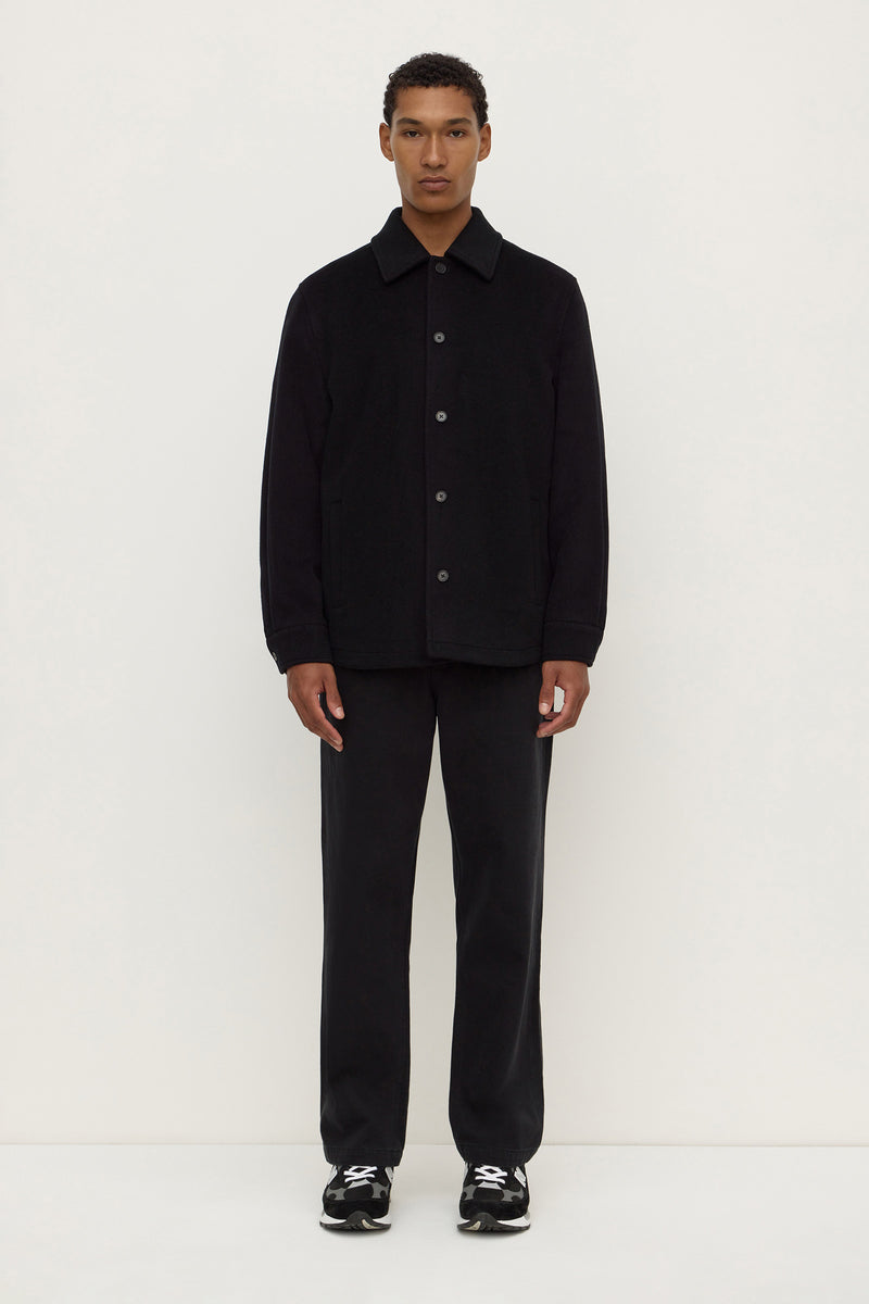Mens Noah Wool Jacket Black | Assembly Label