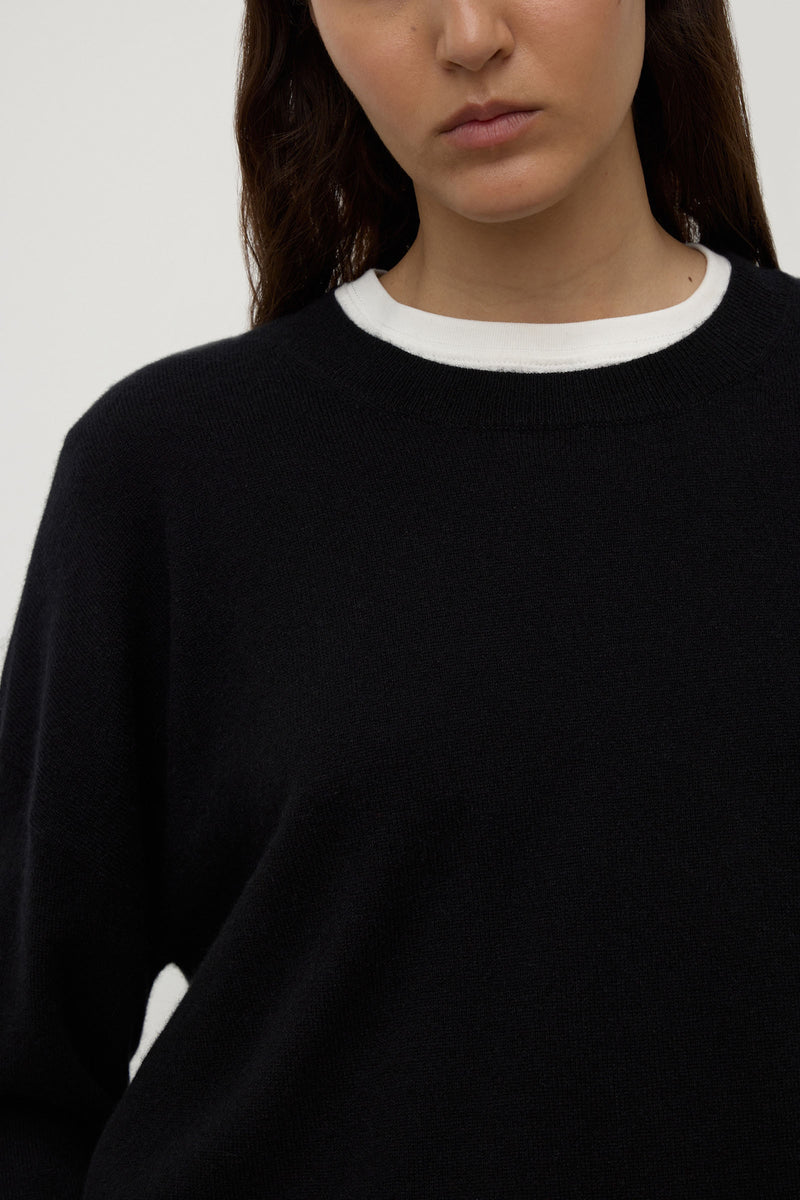 Womens Odelle Cashmere Knit Black | Assembly Label