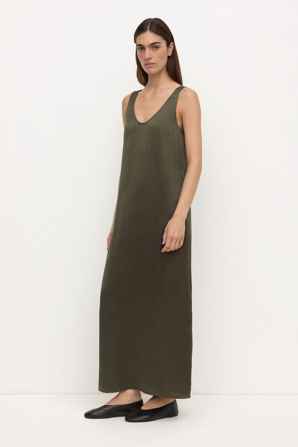 Pippa_Silk_Tank_Dress_Dark_Military_0477