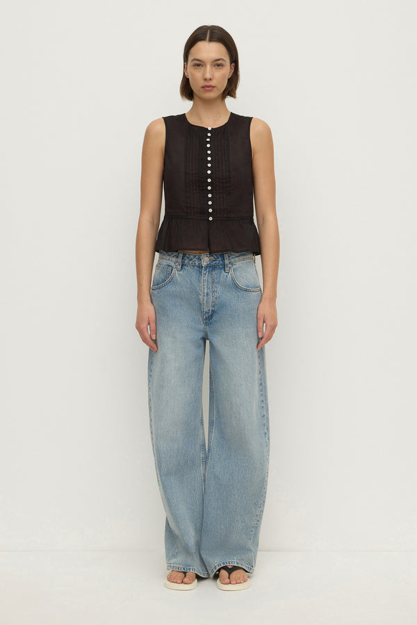 Quinn_Voile_Pleat_Top_Black_1760