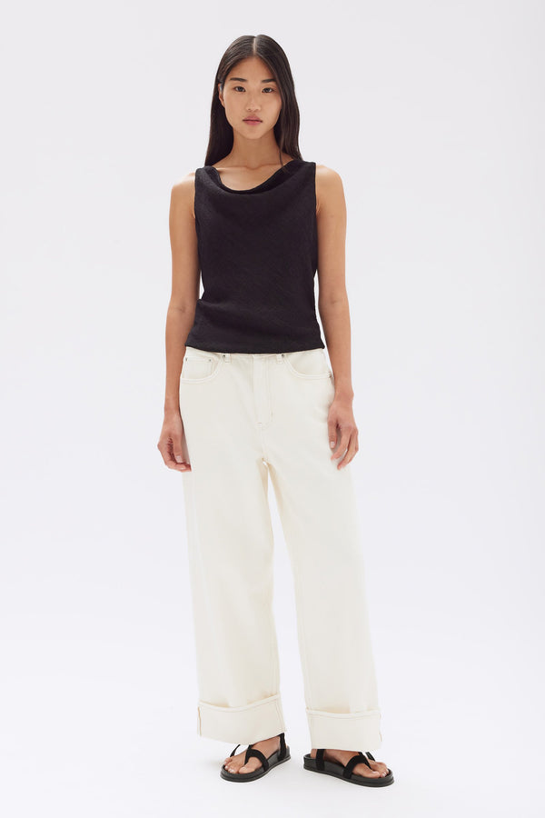 Re-Worn Reign Textured Top