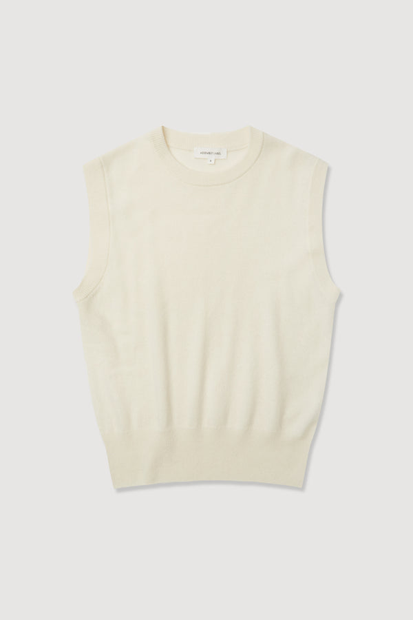 Relaxed Cashmere Vest