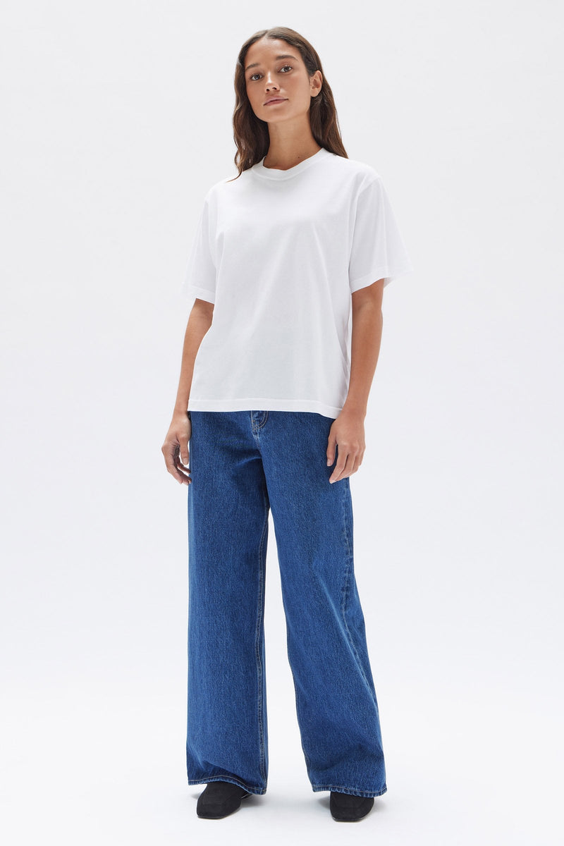 Relaxed Fit Short Sleeve Tee Women