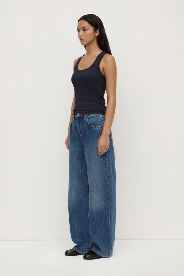 Robyn Scoop Neck Rib Tank