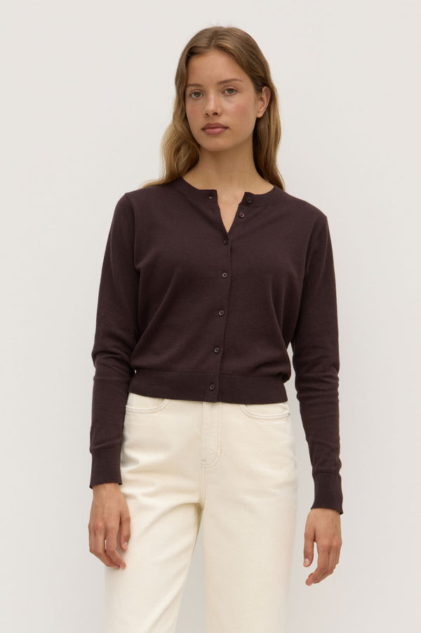 Semra Cotton Cashmere Cardigan
