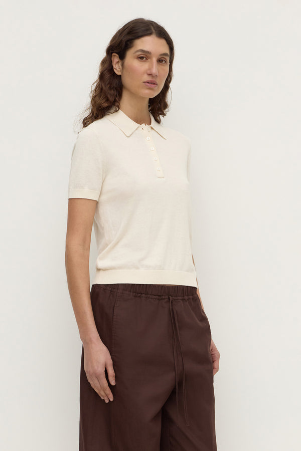 Sloane Cotton Cashmere Polo