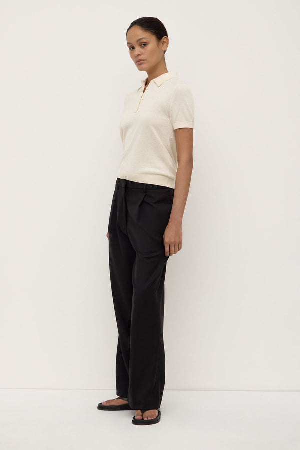 Sloane Cotton Cashmere Polo
