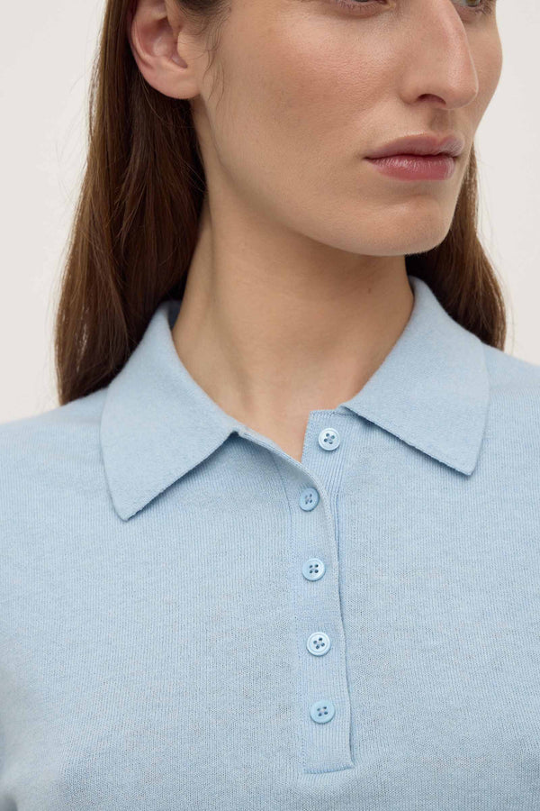 Re-Worn Sloane Cotton Cashmere Polo