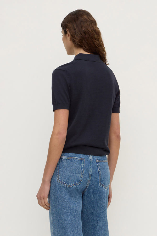Sloane Cotton Cashmere Polo