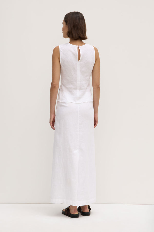 Solis Linen Maxi Skirt